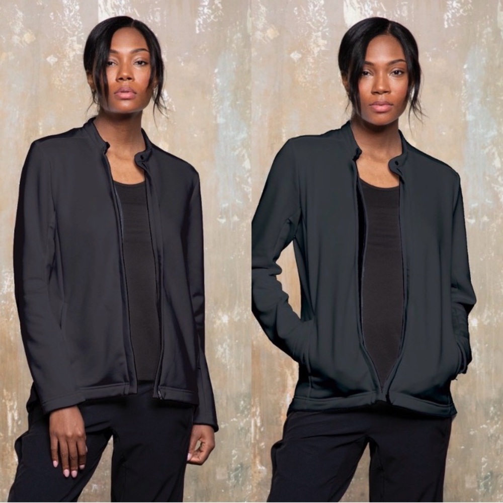 Paskho Women’s Chakra Long Haul Travel Jacket in Black M